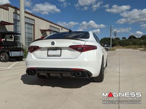 Alfa Romeo Giulia Diffuser - Carbon Fiber - Estremo - Feroce Carbon - Base Model